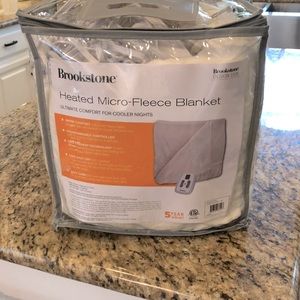 Brookstone Heated Blanket